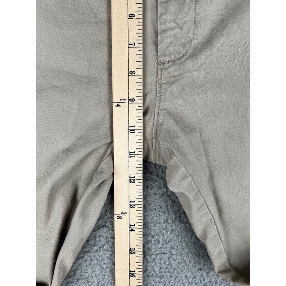 J. Crew Pants Men Driggs Flex Chino 34x34 (fits 32x32) Flat Front Stretch Beige - Picture 7 of 9